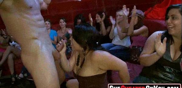  46 Cheating wives at underground fuck party orgy!14